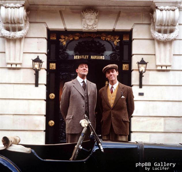 Hugh Laurie, Stephen Fry - Jeeves & Wooster Promotional Photos