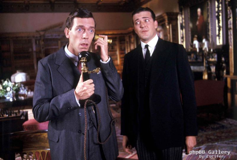 Hugh Laurie, Stephen Fry - Jeeves & Wooster Promotional Photos
