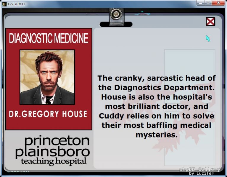 House MD PC Game Beta Screenshot 9
