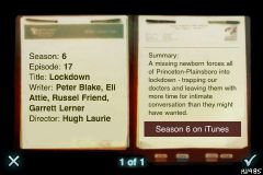 House MD "InHouse" iPod iPhone App Episode 17