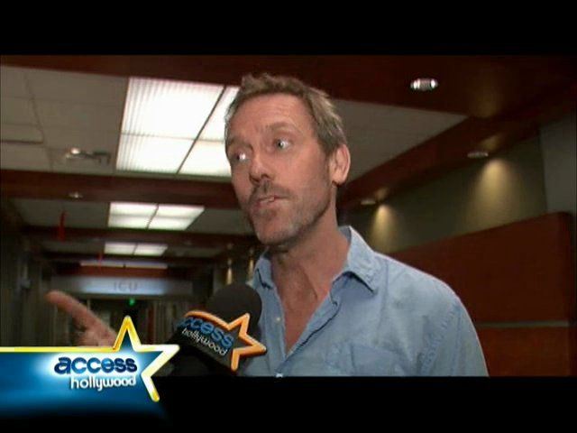 Hugh Laurie on his Emmy Nomination - Access Hollywood 08. Juli 2010 - 15