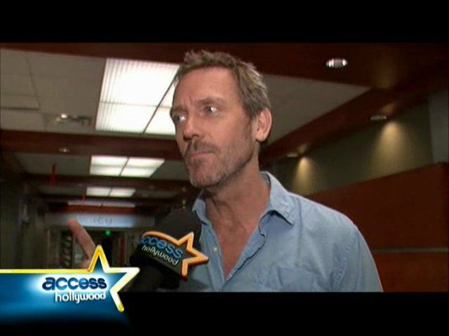 Hugh Laurie on his Emmy Nomination - Access Hollywood 08. Juli 2010 - 16