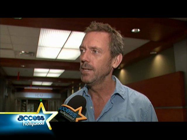 Hugh Laurie on his Emmy Nomination - Access Hollywood 08. Juli 2010 - 18