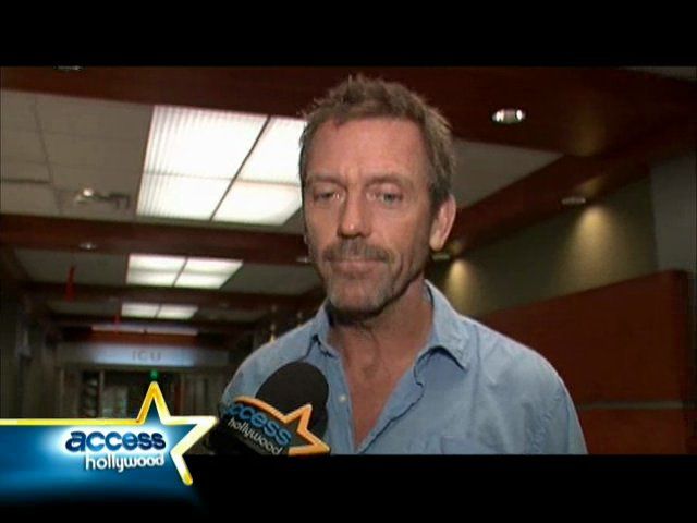 Hugh Laurie on his Emmy Nomination - Access Hollywood 08. Juli 2010 - 21