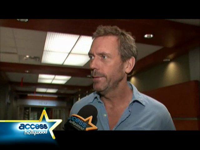 Hugh Laurie on his Emmy Nomination - Access Hollywood 08. Juli 2010 - 26