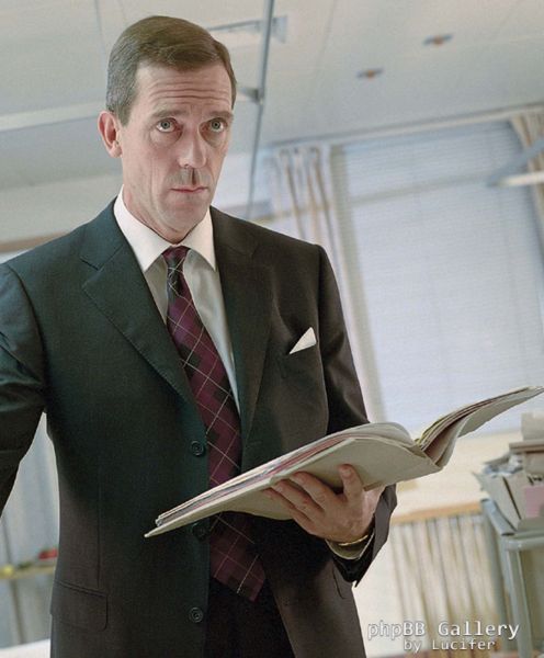 Hugh Laurie - Commercial for 'Blood Safety' 2002 - Promotional Picture