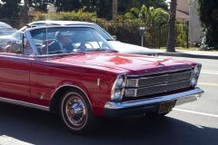 Hugh Laurie cruises the Sunset Strip in a 1966 Ford Galaxie 500 Convertible