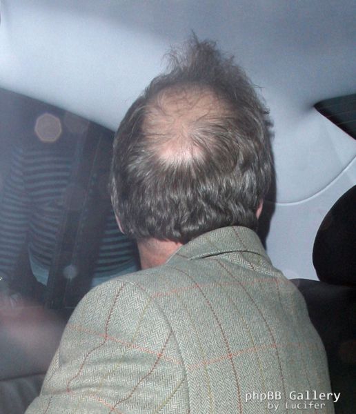 Hugh Laurie and wife - Leaving the Ivy Restaurant in London - May 2012