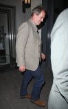 Hugh Laurie and wife - Leaving the Ivy Restaurant in London - May 2012