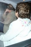 Hugh Laurie and wife - Leaving the Ivy Restaurant in London - May 2012