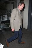 Hugh Laurie and wife - Leaving the Ivy Restaurant in London - May 2012