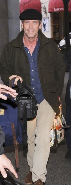 Hugh Laurie & Jo Green - Arrive in Buenos Aires - June 2012