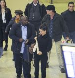 Hugh Laurie & Jo Green - Arrive in Buenos Aires - June 2012