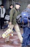 Hugh Laurie & Jo Green - Arrive in Buenos Aires - June 2012
