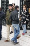 Hugh Laurie - Visits Eva Perons Grave with a Guide - Buenos Aires - June 2012