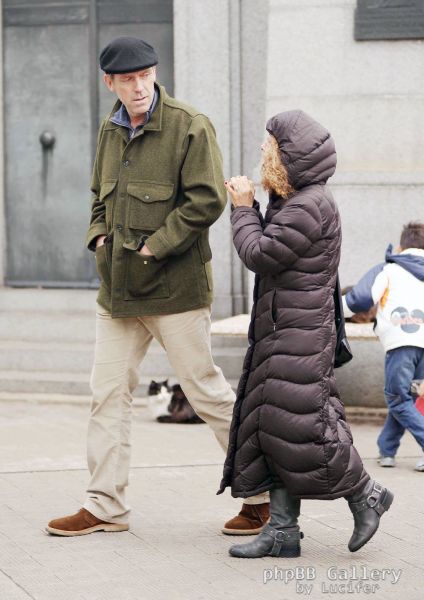 Hugh Laurie - Visits Eva Perons Grave with a Guide - Buenos Aires - June 2012
