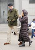 Hugh Laurie - Visits Eva Perons Grave with a Guide - Buenos Aires - June 2012