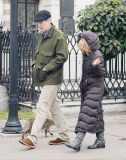 Hugh Laurie - Visits Eva Perons Grave with a Guide - Buenos Aires - June 2012