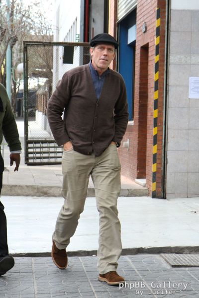 Hugh Laurie & Jo Green - Out and About Buenos Aires - June 2012