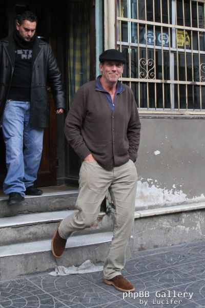 Hugh Laurie & Jo Green - Out and About Buenos Aires - June 2012