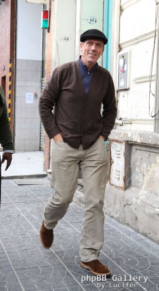 Hugh Laurie & Jo Green - Out and About Buenos Aires - June 2012