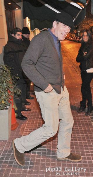 Hugh Laurie & Jo Green - Out and About Buenos Aires - June 2012