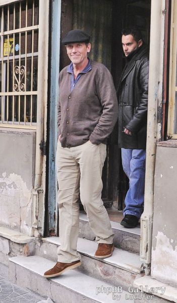 Hugh Laurie & Jo Green - Out and About Buenos Aires - June 2012