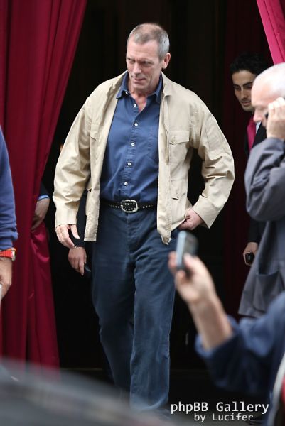 Hugh Laurie & Jo Green - Shopping in Paris - July 2012
