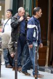 Hugh Laurie & Jo Green - Shopping in Paris - July 2012