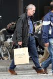 Hugh Laurie & Jo Green - Shopping in Paris - July 2012