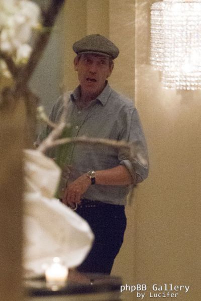 Hugh Laurie - Arriving at his Hotel, Valencia, Spain, 20. Januar 2014