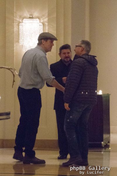 Hugh Laurie - Arriving at his Hotel, Valencia, Spain, 20. Januar 2014