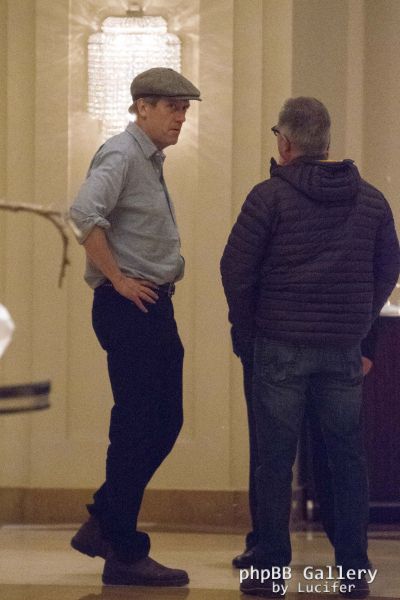 Hugh Laurie - Arriving at his Hotel, Valencia, Spain, 20. Januar 2014
