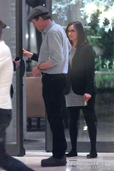 Hugh Laurie - Arriving at his Hotel, Valencia, Spain, 20. Januar 2014
