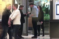 Hugh Laurie - Arriving at his Hotel, Valencia, Spain, 20. Januar 2014