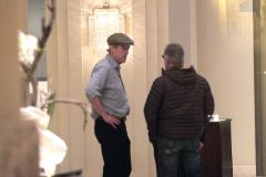 Hugh Laurie - Arriving at his Hotel, Valencia, Spain, 20. Januar 2014