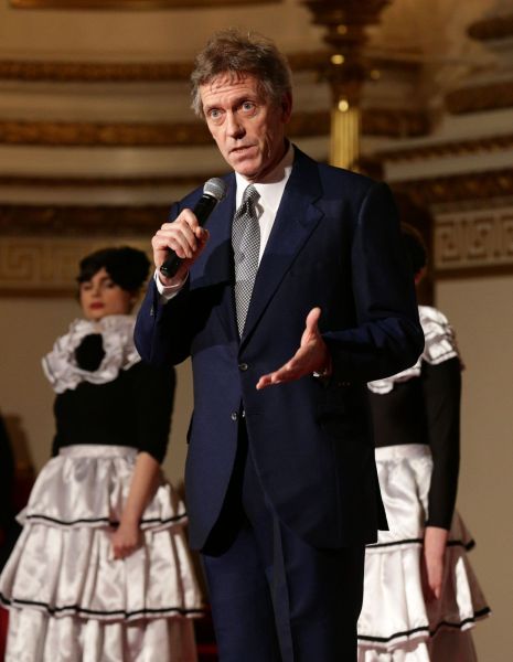 Hugh Laurie - Attends the Dramatic Arts reception Buckingham Palace, February 2014