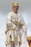 Hugh Laurie - New Orleans - Mardi Gras Parade 2014