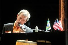 Hugh Laurie and the Copper Bottom Band perfom in Rio de Janeiro, Brazil