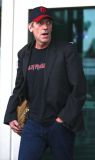 Hugh Laurie - arrives at Perth Domestic Airport, April 25th