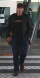 Hugh Laurie - arrives at Perth Domestic Airport, April 25th