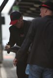 Hugh Laurie - arrives at Perth Domestic Airport, April 25th