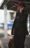 Hugh Laurie - arrives at Perth Domestic Airport, April 25th