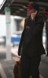 Hugh Laurie - arrives at Perth Domestic Airport, April 25th
