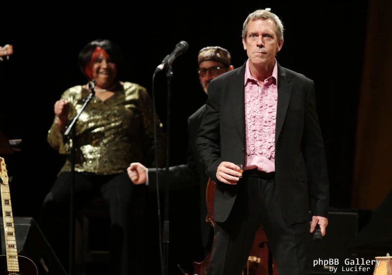 Hugh Laurie & The Copper Bottom Band perform in Milan 2014