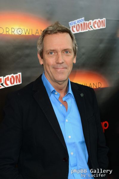 Hugh Laurie & George Clooney - "Tomorrowland" - Comic-Con New York