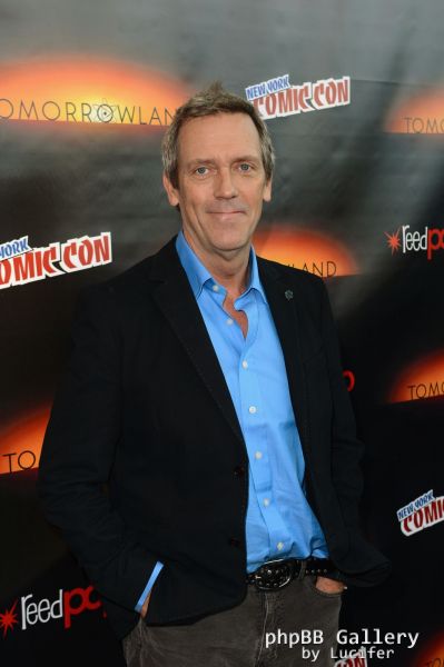 Hugh Laurie & George Clooney - "Tomorrowland" - Comic-Con New York