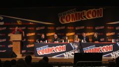 Hugh Laurie & George Clooney - "Tomorrowland" - Comic-Con New York