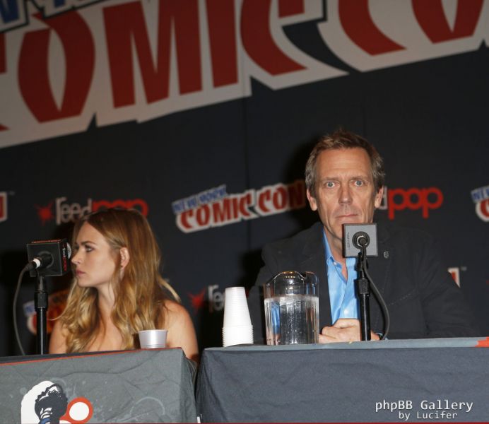 Hugh Laurie & George Clooney - "Tomorrowland" - Comic-Con New York