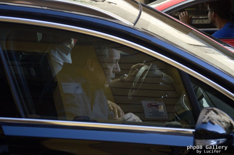 Hugh Laurie -Filming 'The Night Manager' in Palma de Mallorca